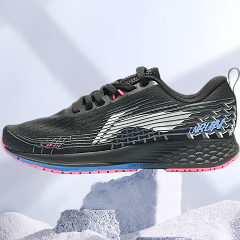 李宁正品休闲运动轻便舒适透气低帮潮赤兔4代女子竞速跑鞋ARMQ012