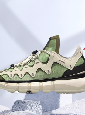 李宁正品夏季韦德悟道2.3青苔绿白色时尚休闲男女款运动鞋AGBR052