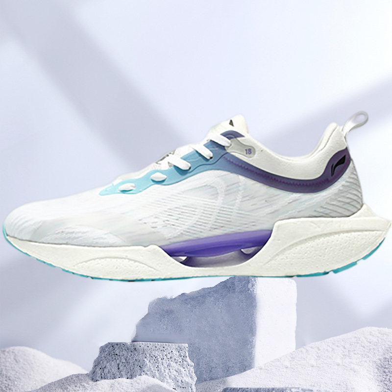 李宁正品运动舒适轻便透气42超轻18男子轻质跑鞋armr007