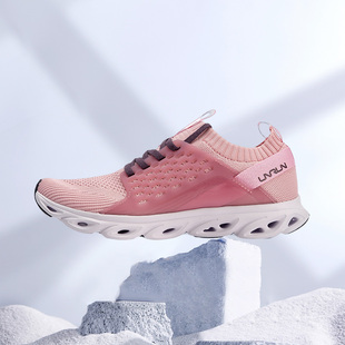跑步鞋 李宁女子2018秋季 袜子鞋 李宁弧透气休闲运动鞋 ARHN136 新款