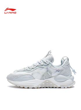 李宁正品新款秋季CF星轨女子轻便回弹运动鞋AGLS160