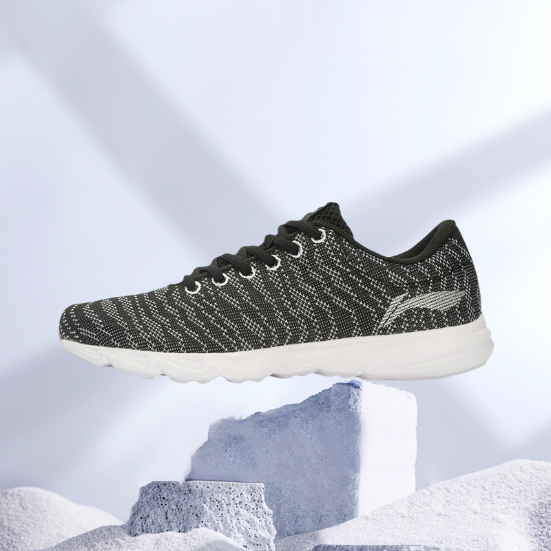 正品李宁2016新款女子轻质跑鞋红颜网面透气女跑步运动鞋ARBL034