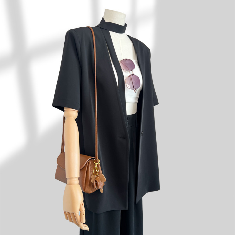 2026春夏季新款时尚个性套装女气质高级感宽松显瘦西装阔腿裤促销