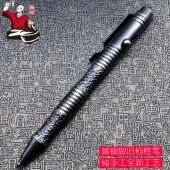 多功能M16战术手雕做旧黄铜笔签名笔书写神器礼物 铜化