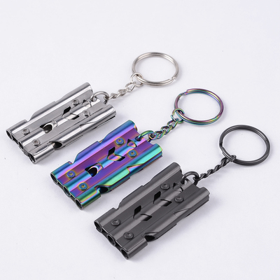 三管高分贝户外救生响亮信号哨子