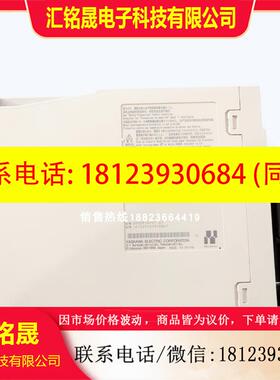 议价:安川伺服400W SGMMS-04ADC6E +SGPMS-2R5A10A 原装  质保1