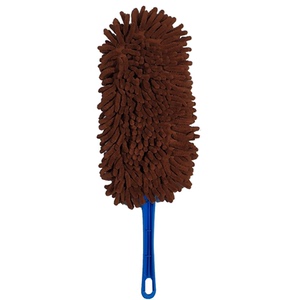 家用迷你除尘小掸子雪尼尔蜡刷蜡拖汽车擦车刷子洗车居家清洁工具