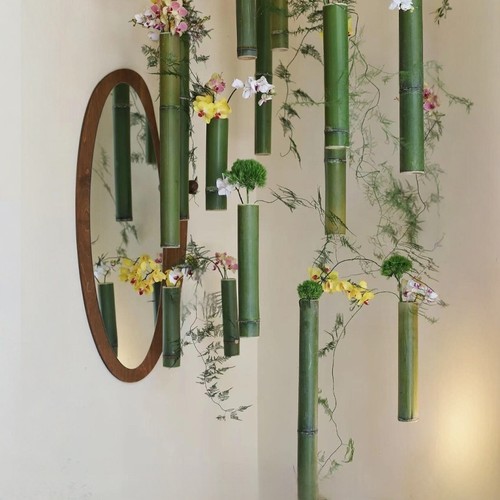 竹筒罐吊饰幼儿园环创国风造景