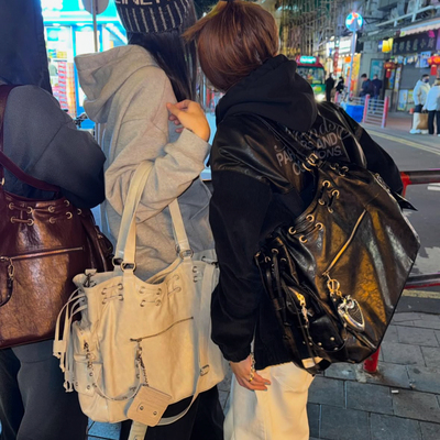 韩国小众Deinet机车包25年新款