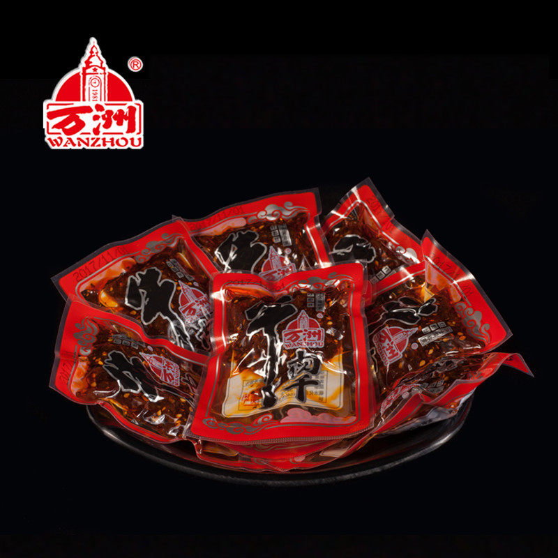 万洲牛肉干散装称重独立小袋250克 五香/麻辣 重庆特产休闲零食