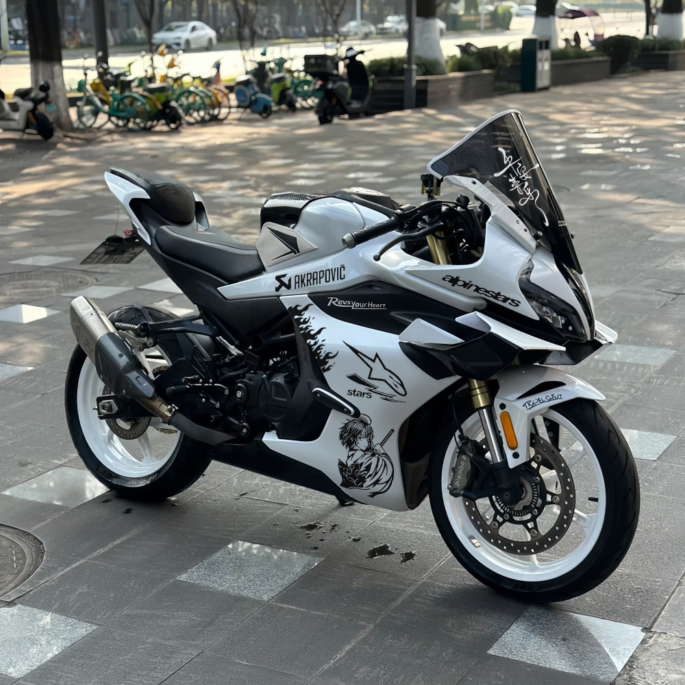 适用春风250/450SR二次元贴纸