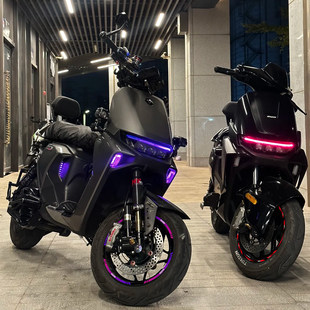 适用九号M95/85/80C/70CFZMIX/FZ110/M5轮毂装饰反光贴纸装饰配件