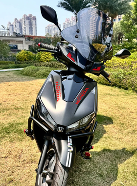 适用五羊本田NWX125贴纸拉花灯眉眼睛装饰贴画摩托车贴花防水版花