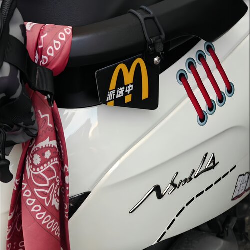 适用NS125LA/NWF125亚克力尾挂