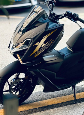 适用于26款升仕150X车头装饰贴纸拉花个性改件风挡摩托车贴花配件