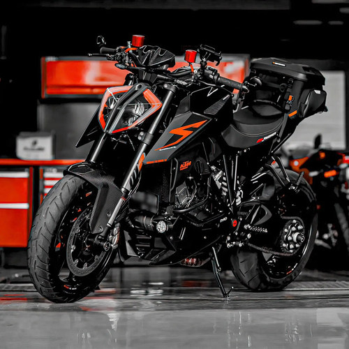 适用KTMDUKE1290拉花贴纸后摇臂