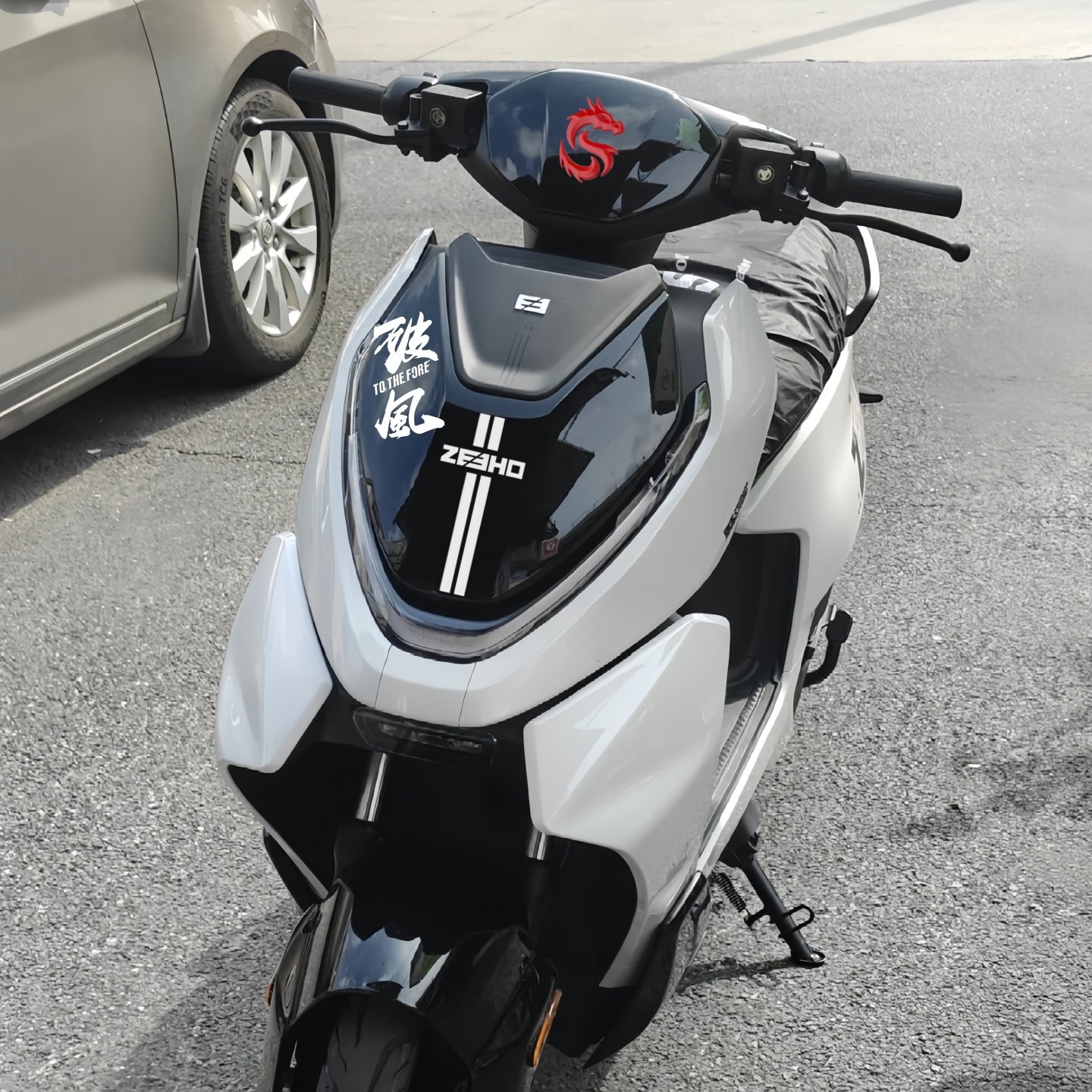 【热卖】车头立体玄影龙改装配件