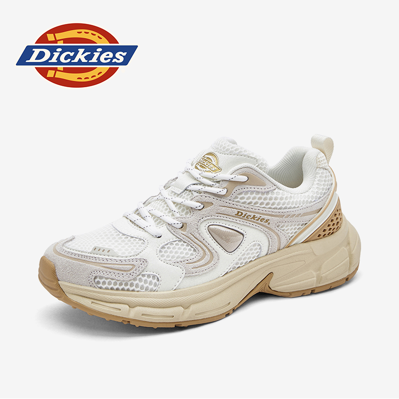 Dickies老爹鞋男2025新款秋季秋冬男鞋百搭网面鞋增高运动鞋潮鞋