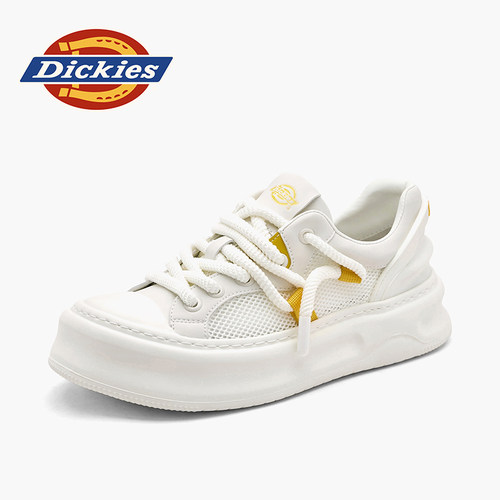 Dickies板鞋男鞋2026夏季新款透气薄款网面百搭潮鞋男士休闲鞋子