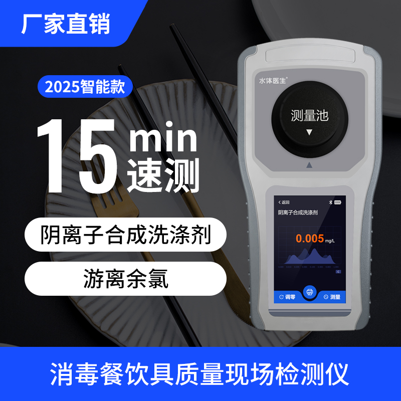 阴离子餐饮具泰宜康余氯阴离子