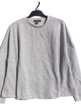 瑕疵英国单primark宽松t恤女长袖胖mm炸街上衣遮肚秋装女 新款