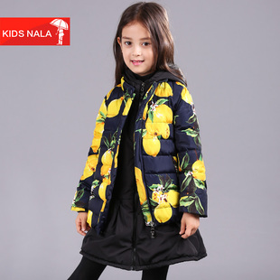 女童短款羽绒服套装两件套韩版洋气冬季中大童儿童宝宝外套冬装
