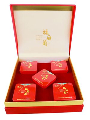 麻城福白菊茶之友胎菊王精品独立包装礼盒用花草茶干菊花纯菊米