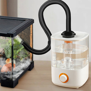 爬虫饲养箱雨林缸外置雾化加湿器陆龟蜥蜴变色龙爬宠缸软管加湿