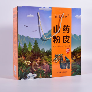 山东菏泽特产 干货 山药粉皮凉皮圆粉皮火锅凉拌爽滑劲道1400克