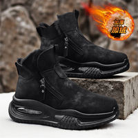 Snow Boots Men 2025 New Style Winter fleece and thickened warm cotton boots for men, cold-resistant Northeast cotton shoes at minus 40 degrees thumbnail 5