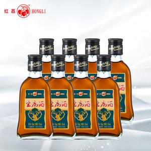 红荔牌玄鹿酒配制露酒35度150ml*8瓶装低度露酒