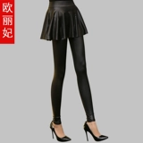 Леггинсы, комплект, подходит с юбкой, штаны, зимняя приталенная юбка, осенние