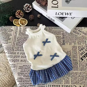 宠物衣服猫咪狗狗公主风宠物狗狗夏季 公主比熊约克夏卡通裙子