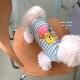狗狗春秋衣服条纹背心吊带可爱透气小型犬比熊泰迪马尔济斯防掉毛