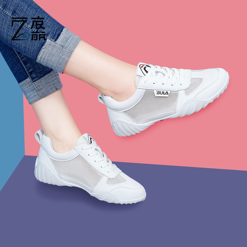 莆田纯原运动鞋女鞋2025新款春夏百搭休闲镂空网鞋春款网面透气小