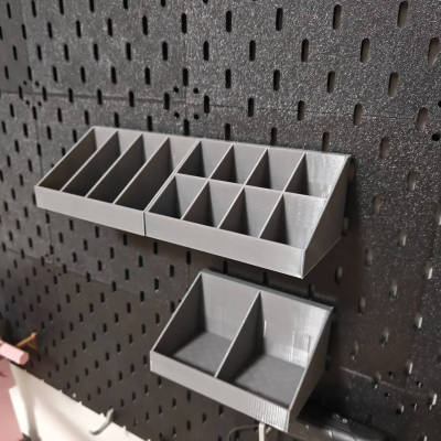 宜家SKADIS洞洞板配件隔断收纳盒