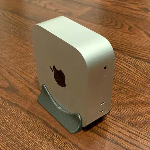 3D打印 适用于新款Apple Mac Mini M4的竖立支架底座改善散热