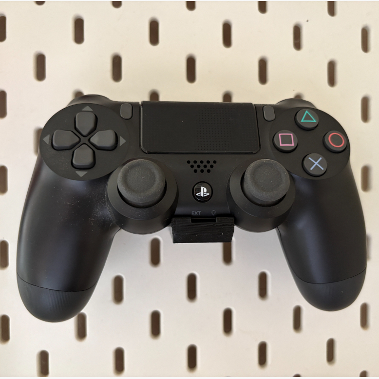 PS4手柄支架多色可选适用宜家SKADIS洞洞板配件可改金属圆孔方孔