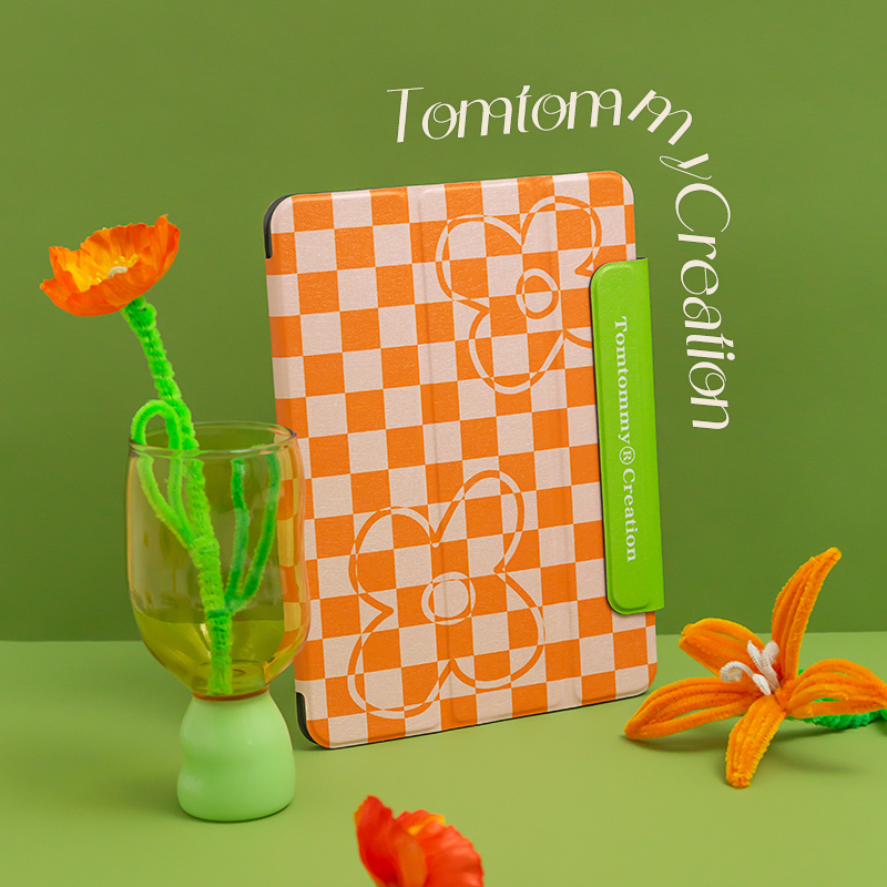 原创棋盘格磁吸ins风保护壳