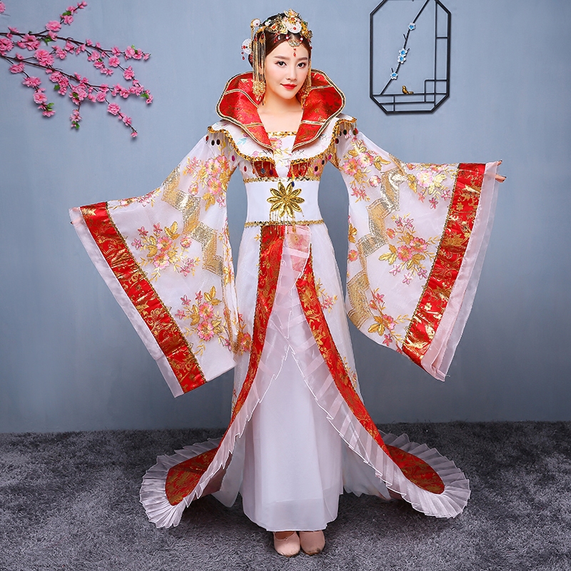 皇后贵妃公主风仙女拖尾古代汉服