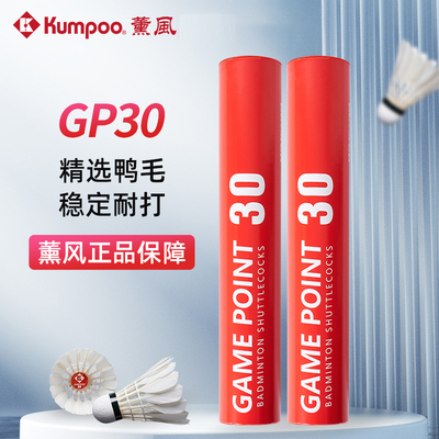 薰风正品羽毛球GP30训练用羽毛球