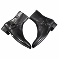 16 Black Cowhide