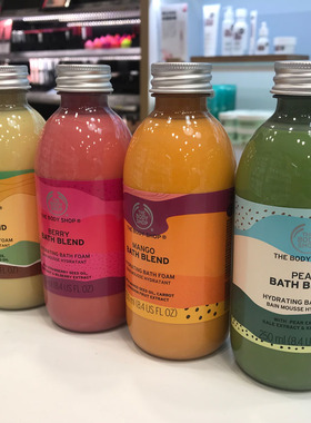 英国THE BODY SHOP香甜果味沐浴露250ML清香滋润保湿浸浴乳