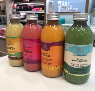 英国THE BODY SHOP香甜果味沐浴露250ML清香滋润保湿浸浴乳