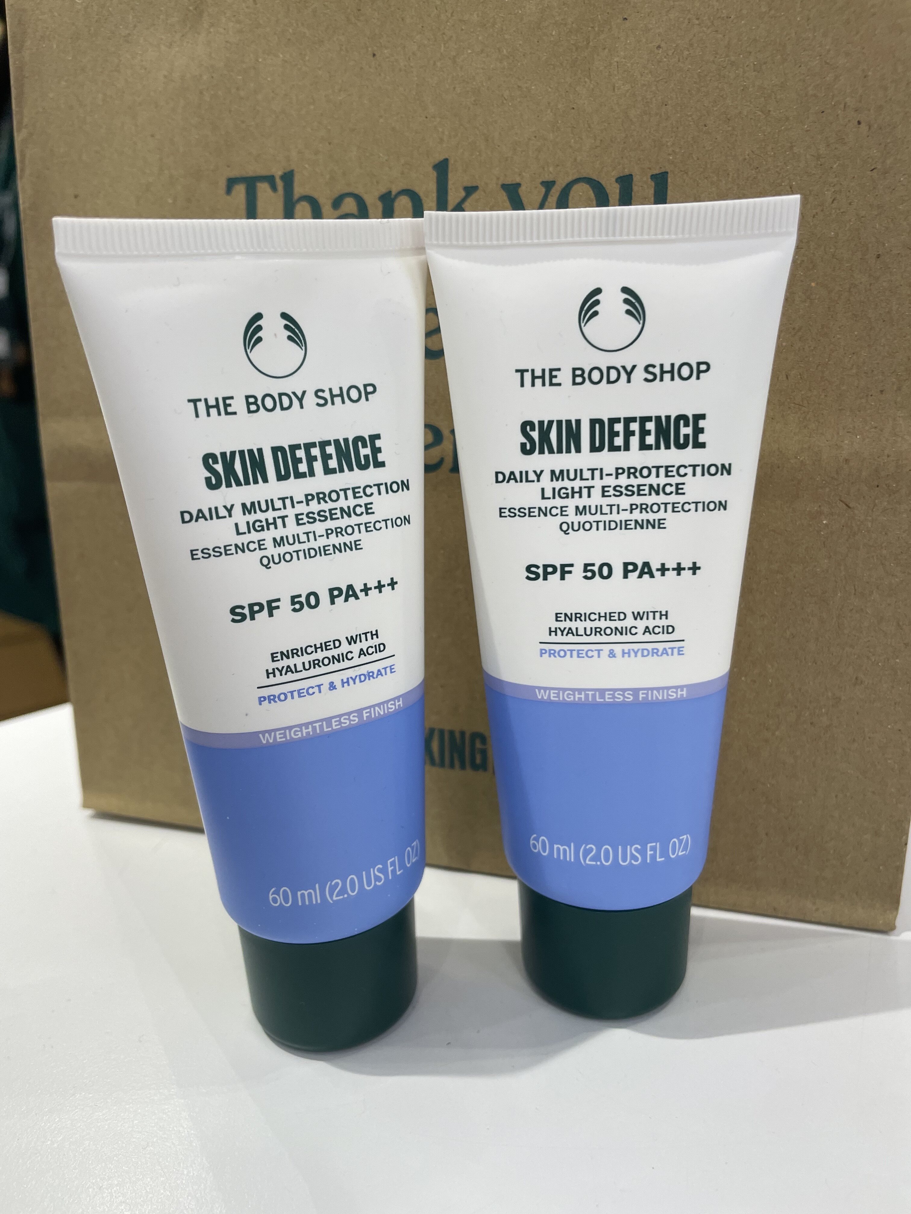 大老吴英国 美体小铺 tbs防shai spf50 PA++++ 60ml 11