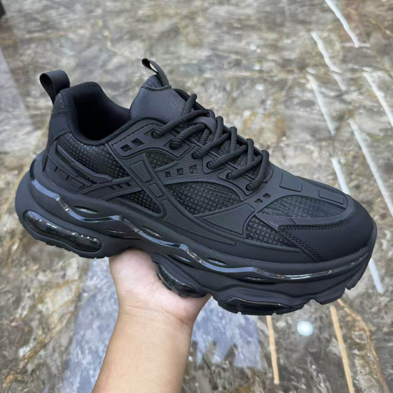 男鞋2026新款秋冬季减震舒适休闲运动鞋厚底跑步老爹潮鞋单网9332,流行男鞋,时尚休闲鞋,淘宝优惠券,粉丝福利购,淘宝优惠卷