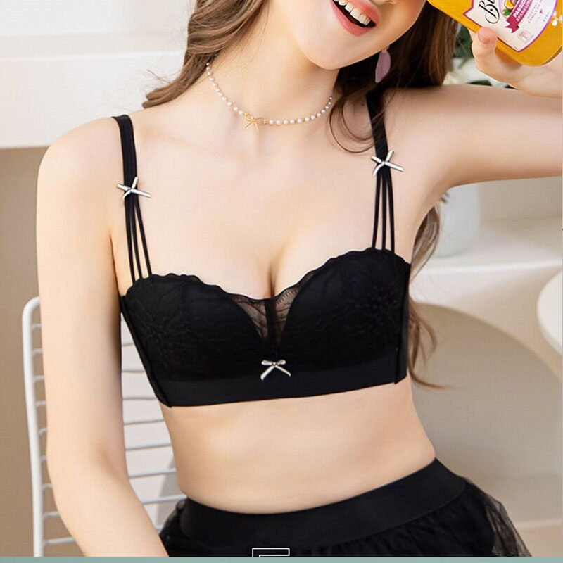 嘉洛斯2029 半杯式1/2薄款聚拢上托文胸性感无钢圈内衣调整收副乳