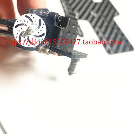 1比24通用伟力K969/989改装金属随动刹车碟片蚊车卡钳 仿真装饰