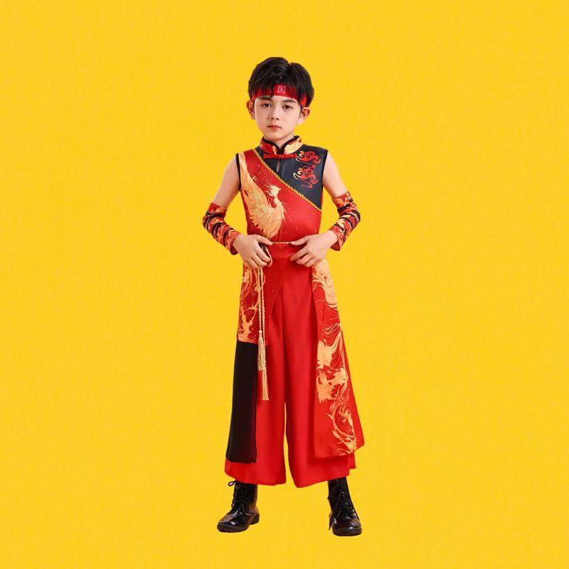 出租国潮演出服打鼓服儿童舞蹈走秀表演服套装爵士舞街舞青春活力,童装/婴儿装/亲子装,儿童演出服,淘宝优惠券,粉丝福利购,淘宝优惠卷
