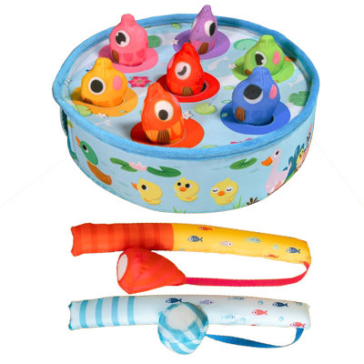 lalababy布艺钓鱼可水洗